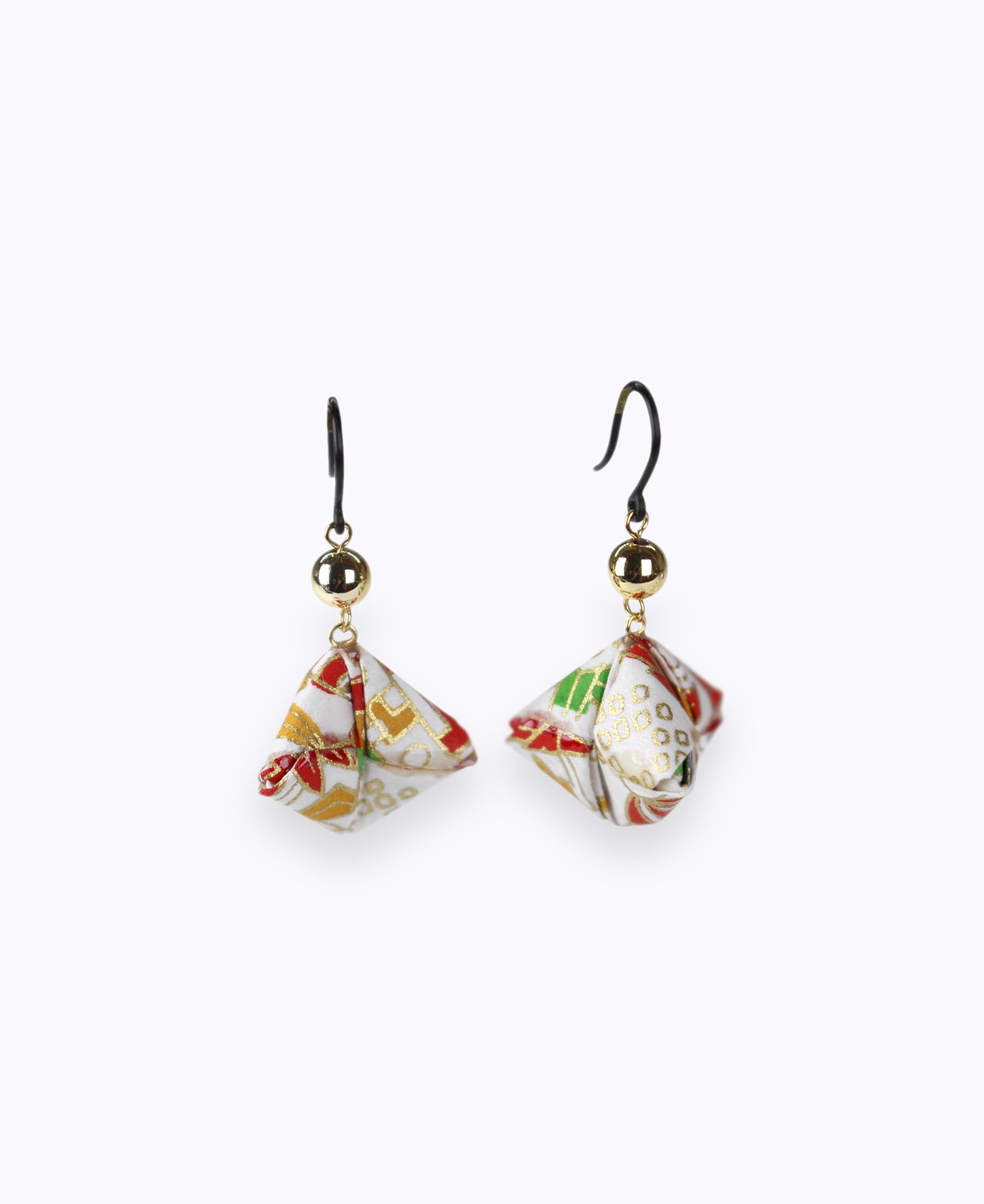 Boucles d'oreilles Origami Otedama