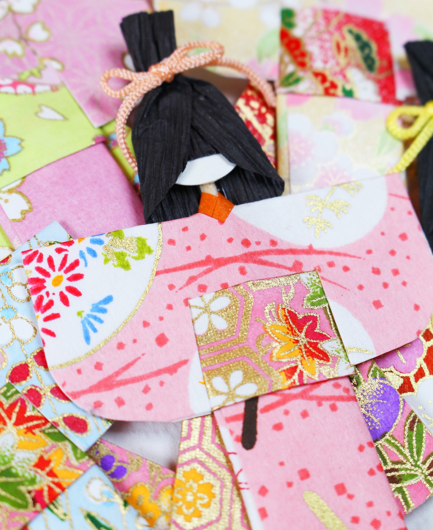 Poupée kimono origami