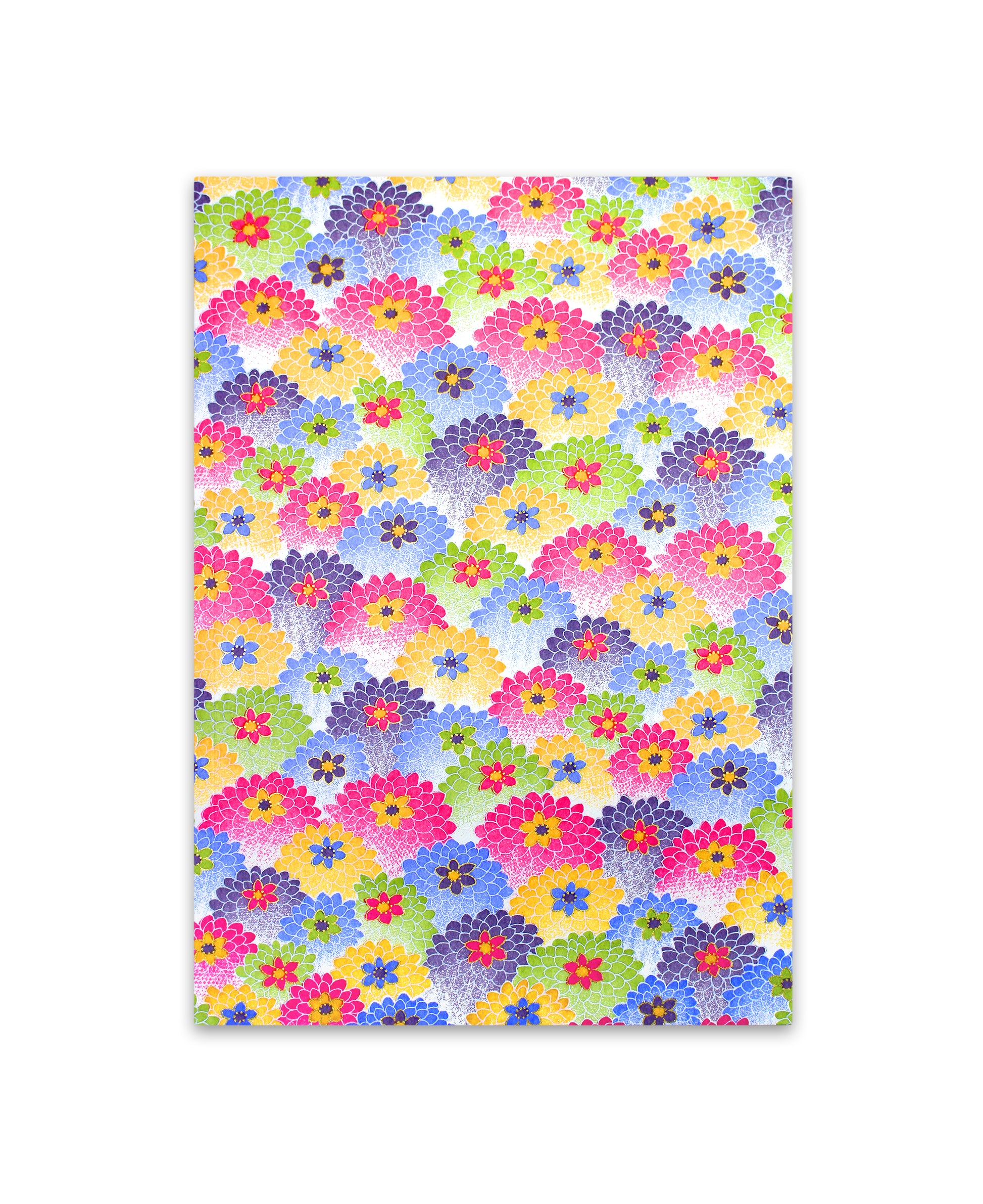 Cahier washi yuzen
