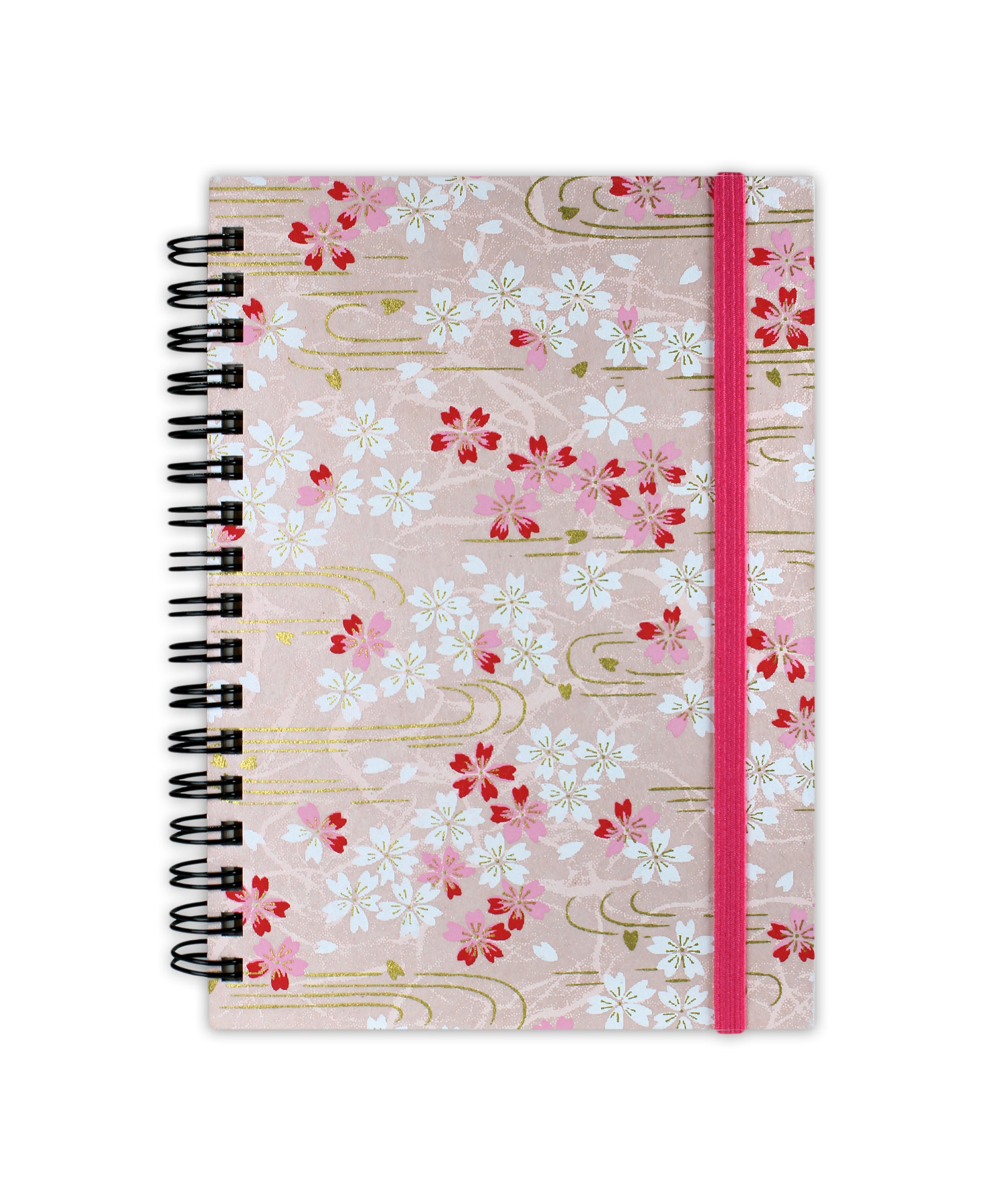 Carnet washi spirales Sakura