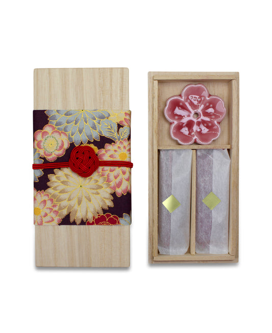 Coffret encens japonais Musubi Sakura