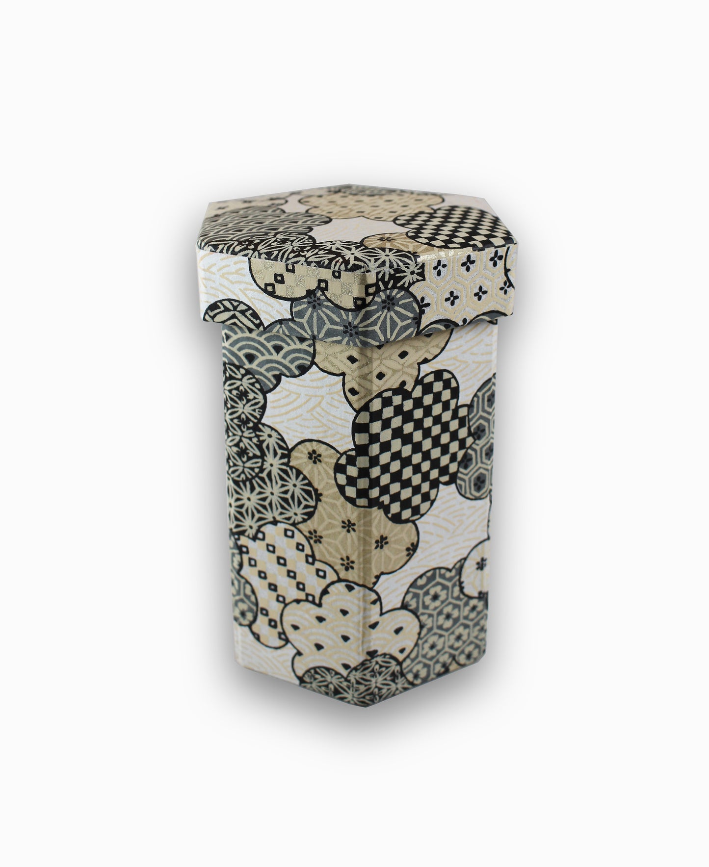 Coffret à bijoux Hexagonal Chiyogami