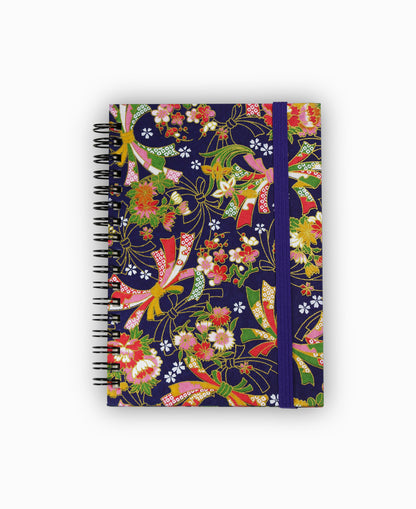 Carnet à spirales Yuzen
