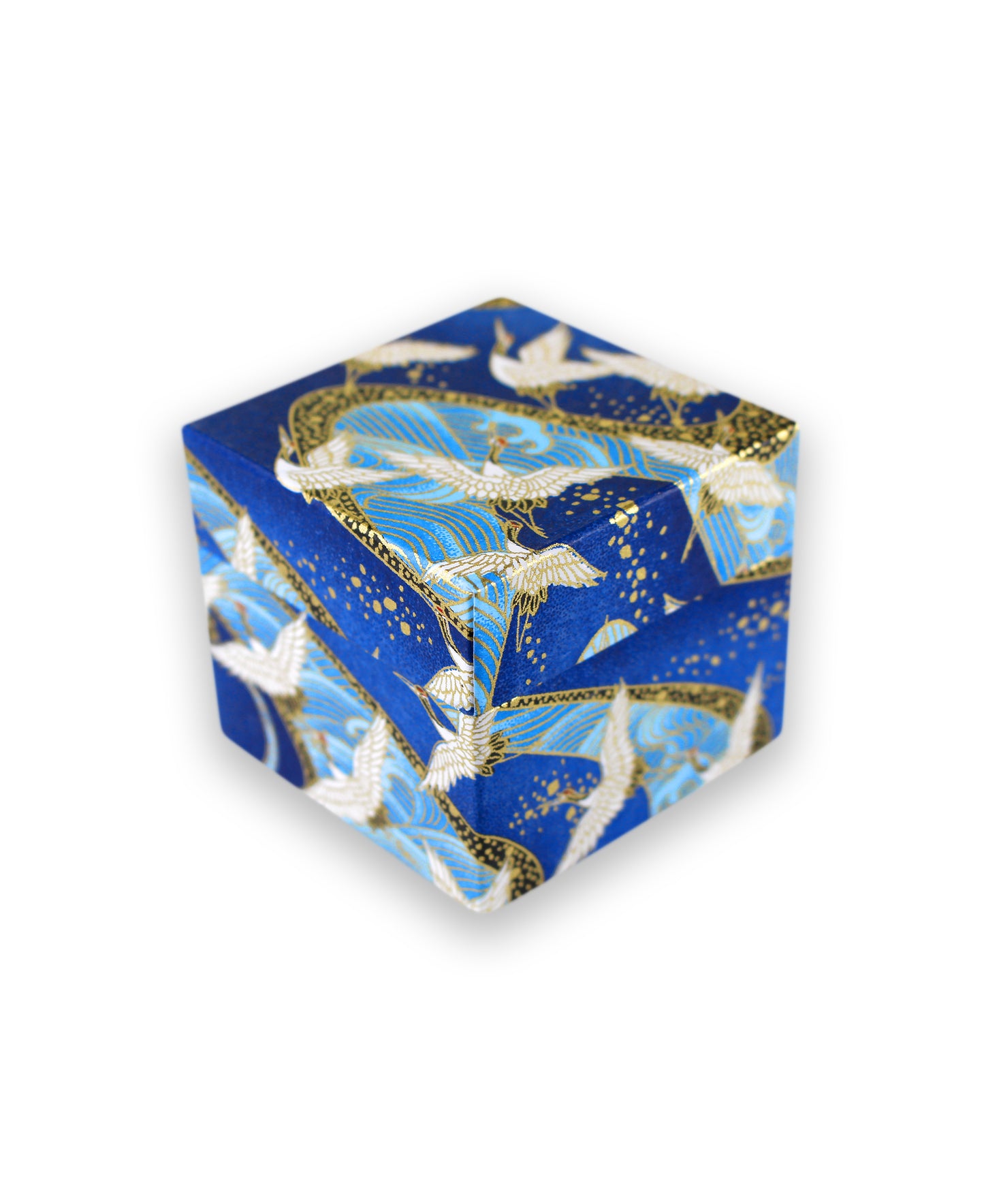 Origami box bleu 1