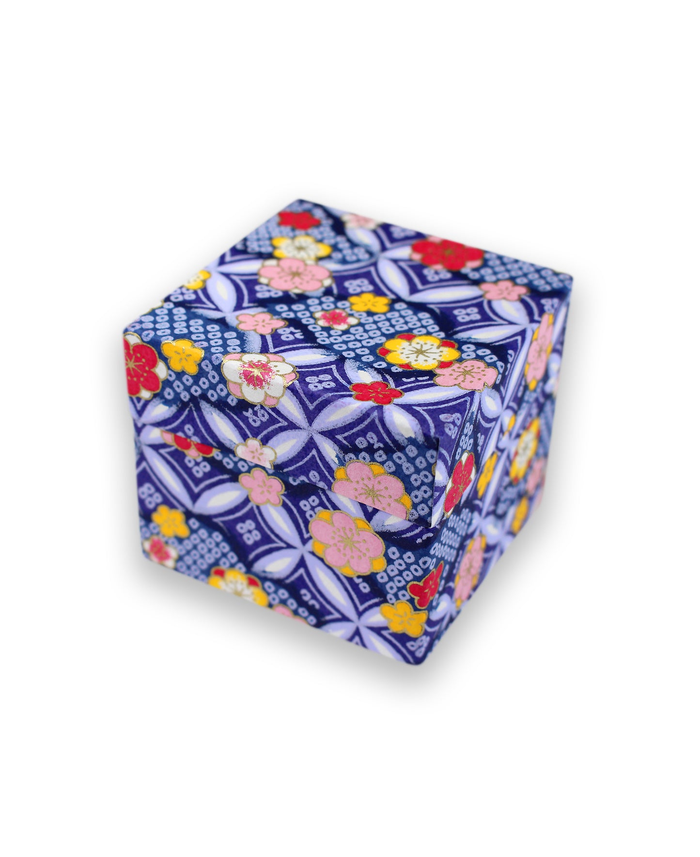 Origami box bleu 4