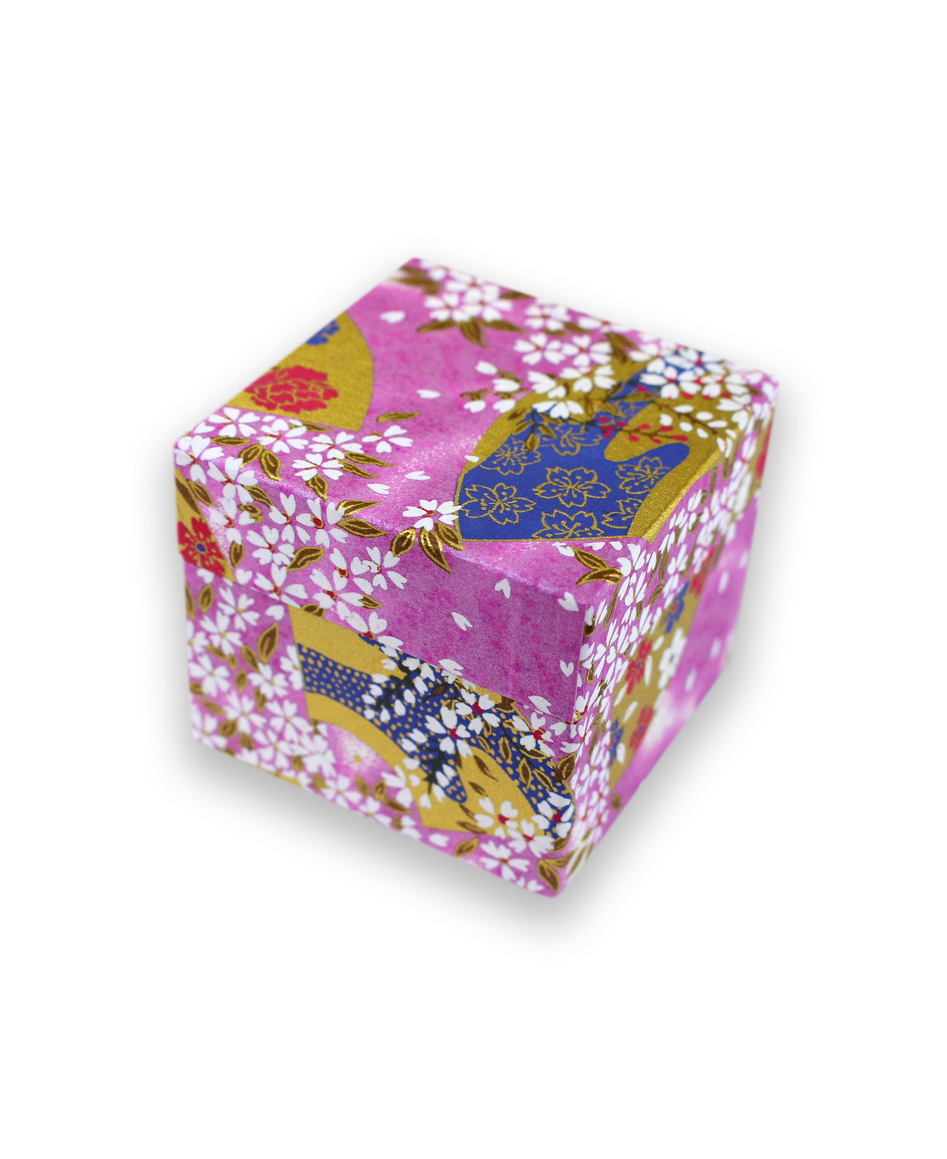 Origami box mauve 1