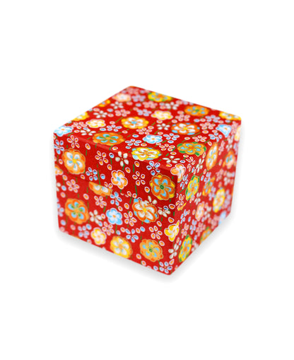 Origami box rouge 4