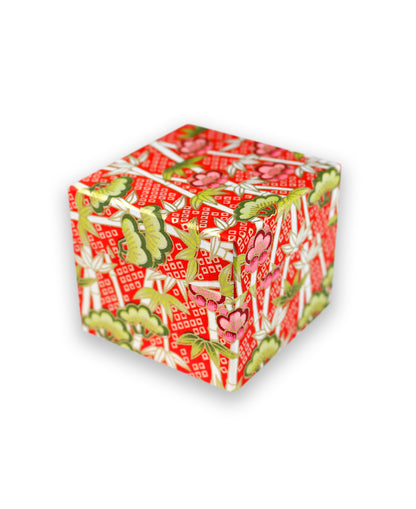 Origami box rouge 6